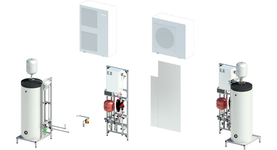 Конструктор блочно-модульной котельной HeatPumpBox-1 в Батайске